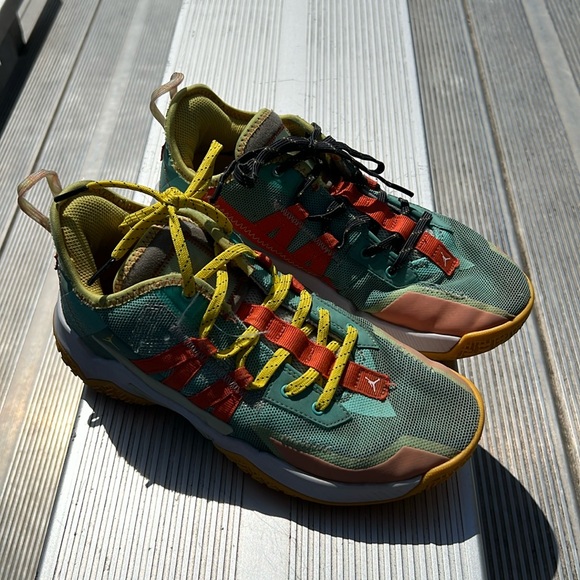 Nike Other - Nike! Size 7.5- Jordan One Take 2 Tropical Twist Turf Orange